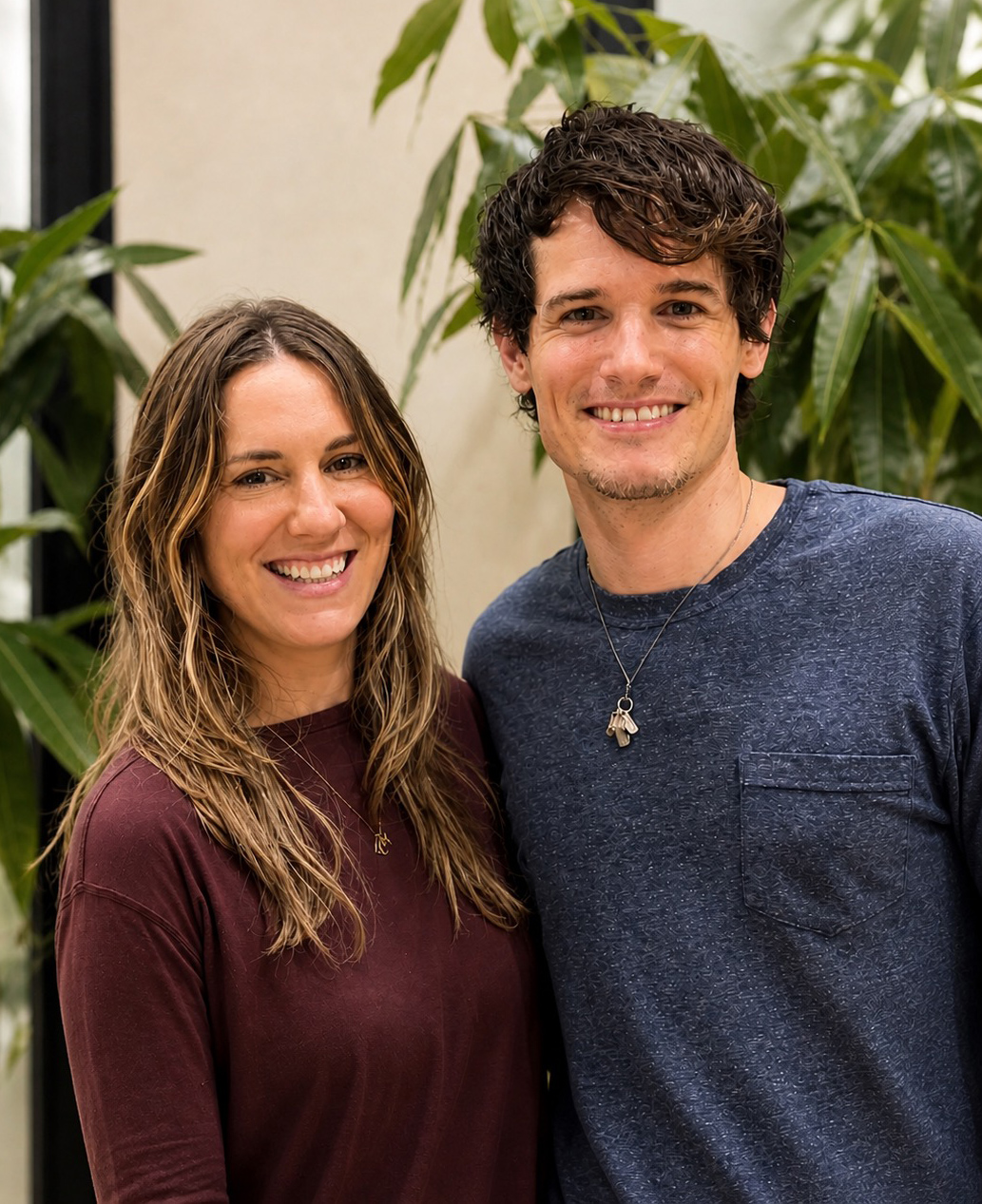 Chris and Lisa, founders of The Visual Ray